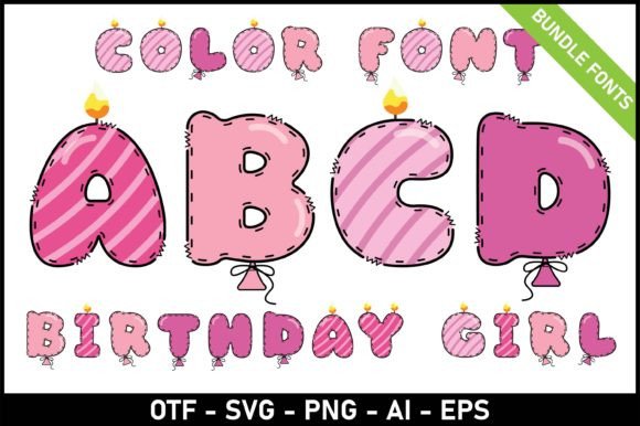Birthday Girl: A Playful Font for Creative Projects