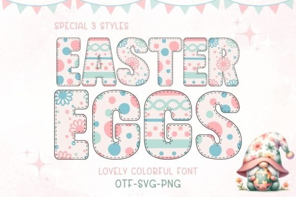 Discover the Easter Eggs Font for Vibrant Design Projects