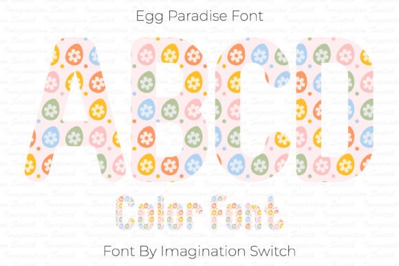 Egg Paradise: A Typography Solution for Vibrant Branding