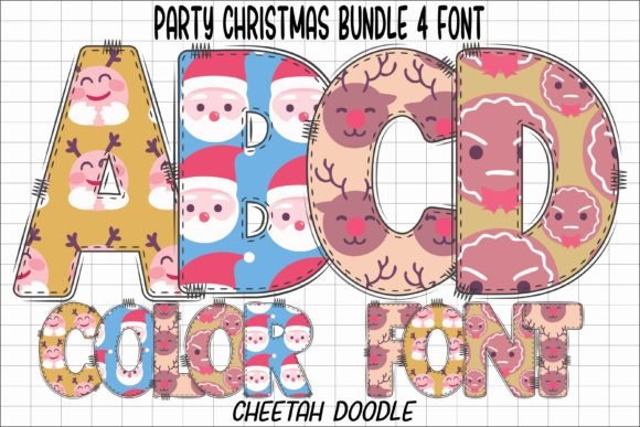 Festive Typography: The Party Christmas Font for Holiday Designs