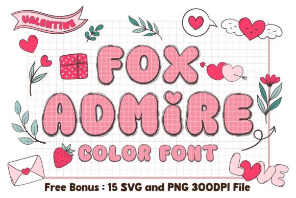 Fox Admire: A Color Font for Warmth and Whimsy
