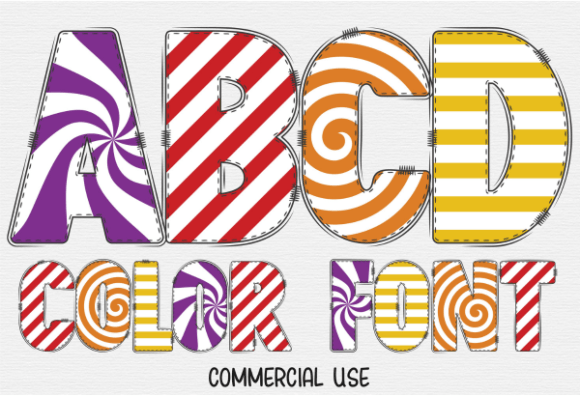 Halloween Candy: A Playful Typeface for Spooky Season Designs