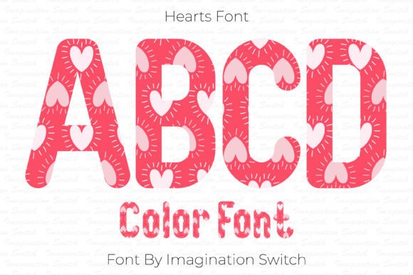 Hearts: A Typographic Revolution in Colorful Design
