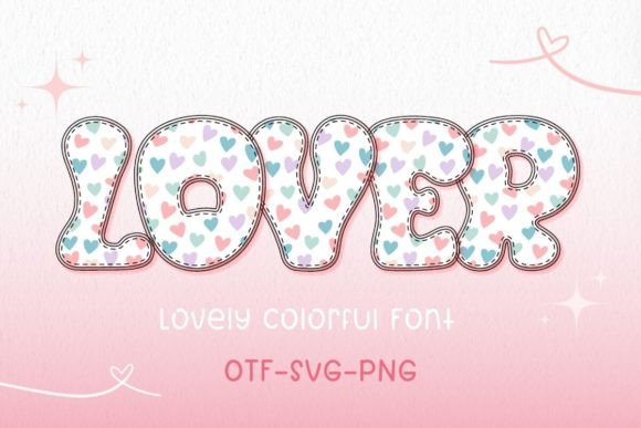 Lover: A Colorful Font for Vibrant Designs