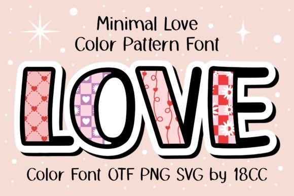 Minimal Love: A Font for Modern Creativity