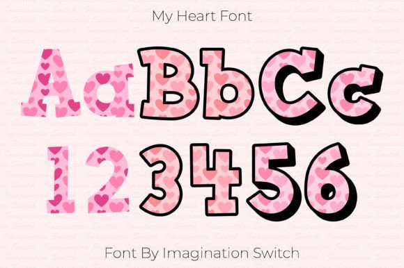 My Heart: A Color Font for Unforgettable Design