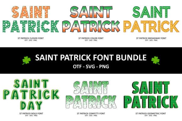Saint Patrick Bundle: Festive Fonts for Impactful Design